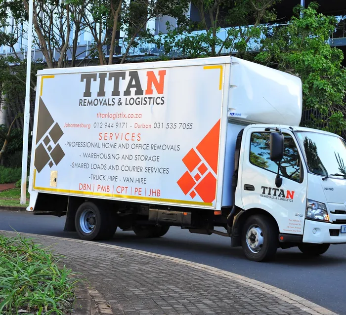 Titan Logistix professional moving truck