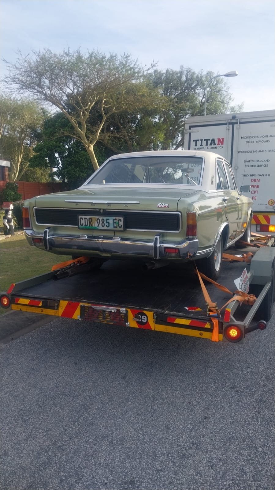 Classic car transport